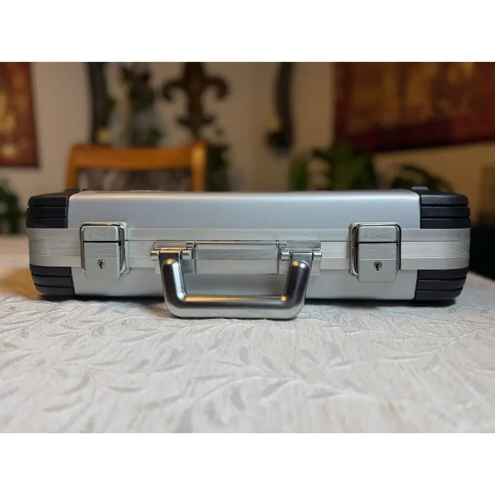 Le Roncato Ciak 101 Aluminum Attaché Case — Made in Italy